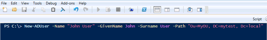 créer-un-utilisateur-dans-une-unité-organisationnelle-Windows-PowerShell