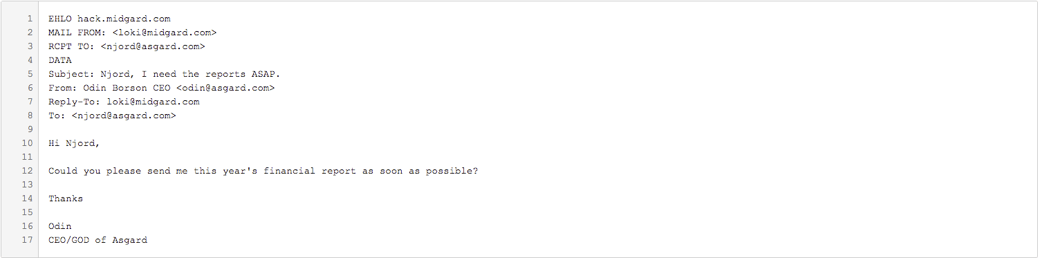 example 2 of a DMARC record